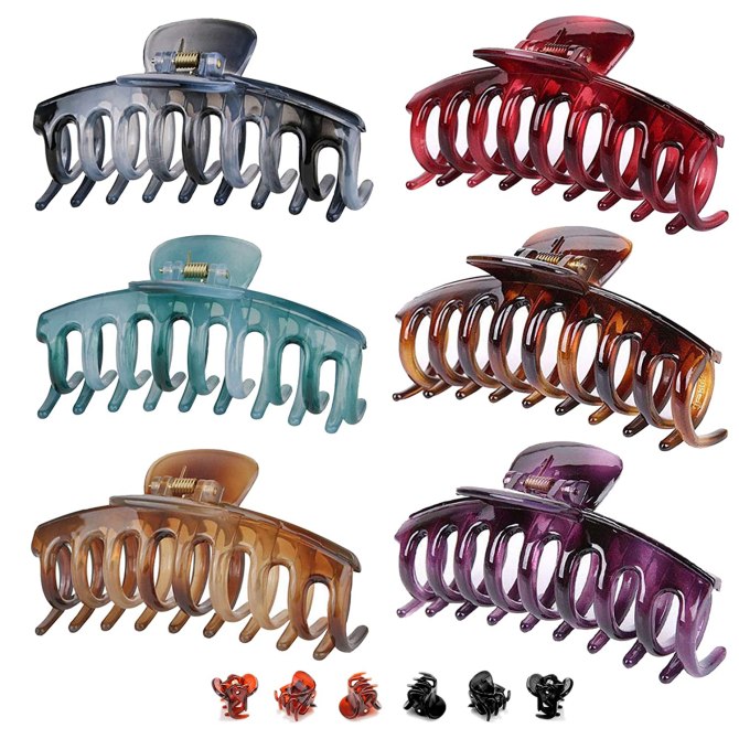 The Best New Amazon Beauty Products Include a Sol de Janeiro Fragrance and TikTok Viral Makeup Brush Large Clips Women Colorful Hairs The Best New Amazon Beauty Products Include a Sol de Janeiro Fragrance and TikTok Viral Makeup Brush