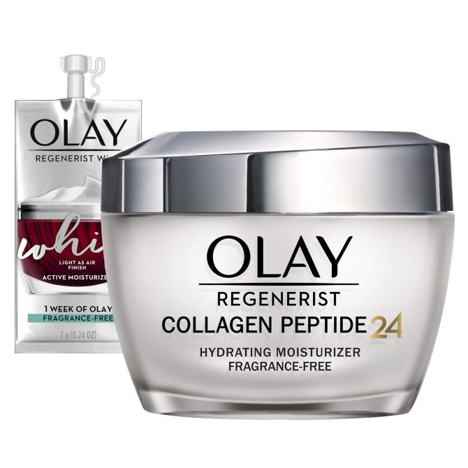 The Best New Amazon Beauty Products Include a Sol de Janeiro Fragrance and TikTok Viral Makeup Brush Olay Regenerist Collagen Moisturizer The Best New Amazon Beauty Products Include a Sol de Janeiro Fragrance and TikTok Viral Makeup Brush